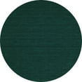 thumbnail image 1 of Ahgly Company Machine Washable Indoor Round Abstract Turquoise Blue Contemporary Area Rugs, 6' Round, 1 of 4