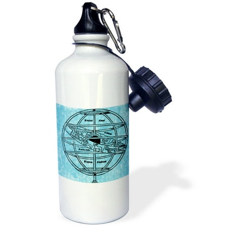 

Astrology Globe Signs of the Zodiac 21 oz Sports Water Bottle wb-123560-1