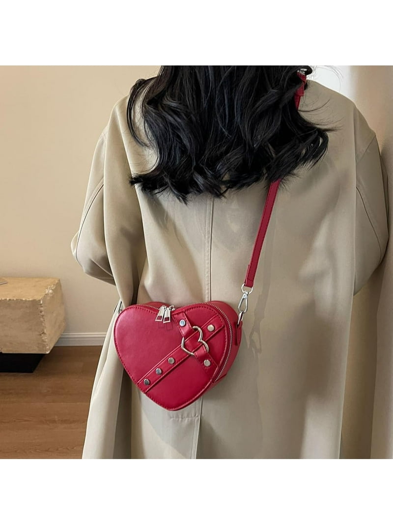 バッグ Treat Urself original leather heart bag treat urself original leather heart bag
