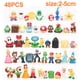 thumbnail image 3 of Set 48 figuras Longziming, Super Mario Bros, PVC, Multicolor, 3 of 5