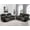 2+3 Seater - Brown, variant on Zero Gravity Power Reclining Loveseat with Adjustable Headrest, Power Reclining Loveseat with Console, Power Loveseat Recliner Sofa with USB & Type-C Ports for Living Room