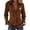 Brown, variant on Women's Old School Blouses Western Cowgirl Suede Shirts Long Sleeve Button Down Slim Fit Fringe Sweatshirt Tops