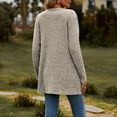 thumbnail image 5 of AELand Women's Long Sleeve Cardigan Sweater Lightweight Button Down Brushed Knit Tops with Pockets S~3XL, 5 of 8