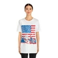 thumbnail image 3 of Famous Places And Buildings New York Unisex Jersey Short Sleeve Tee, 3 of 12