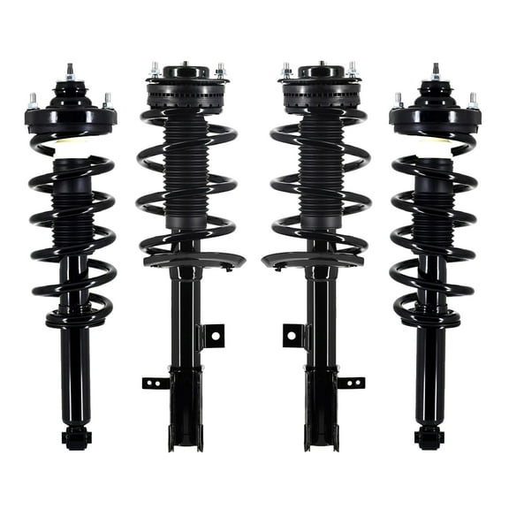 Set 4 Front - Rear Quick Complete Strut For 2011 - 2019 Dodge Journey V6 AWD