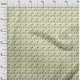 thumbnail image 3 of oneOone Cotton Cambric Yellow Fabric Abstracts Craft Projects Decor Fabric Printed By The Yard 42 Inch Wide, 3 of 4
