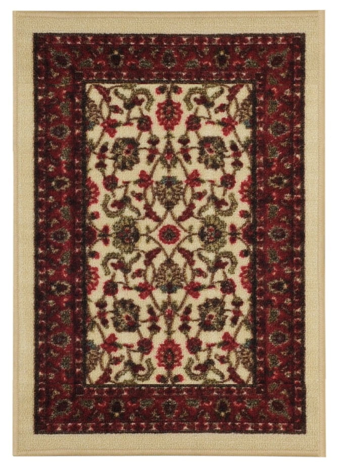 Maxy Home Hamam Collection HA-5082 (Non-Skid) Rubber Back Doormat 18-inch-by-31-inch 1'x2' by Rugnur
