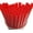 Red, variant on The best MOON Disposable Heart Shaped Drinking Straws, Plastic Pink, 200 Count