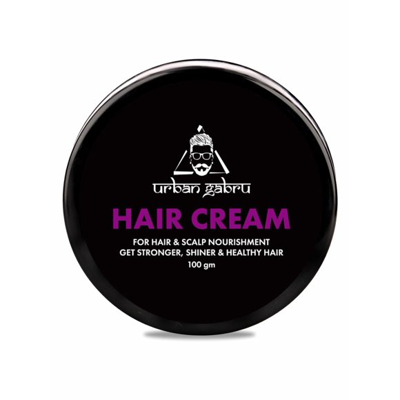 UrbanGabru Hair Growth Cream with Coconut, Aloe Vera Protein for Hair Growth and Scalp Nourishment - Daily Use 100 gm