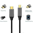 thumbnail image 4 of USB C to Mini Displayport Cable USB Type C for 3 to Mini DP Cord 4K Adapter Cable, 4 of 5
