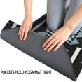 thumbnail image 3 of Boho Multicolor Geometric Ethnic Pattern Hot Yoga Mat Towel Non Slip for Hot Yoga - Quick-Drying Yoga Mat Cover with 4 Corner Pockets with Travel Bag - Hot Yoga Towel Non Slip 74"x26", 3 of 6