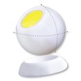 thumbnail image 1 of RCA RFL889 - Lampe LED Rotative Magnétique à 360 Degrés, 300 Lumens, 3 Réglages de Lumière, 1 of 2