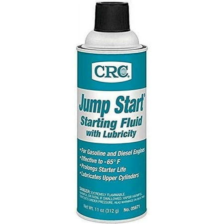 CRC Jump Starting Fluids With Lubricity - 16 oz (12 Pack)