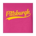 thumbnail image 3 of Go All Out City Of Pittsburgh Pennsylvania Pride Fashion Script T-Shirt Mens/Women/Youth, 3 of 4