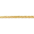 thumbnail image 3 of 14K Yellow Gold chain Byzantine 20 in 4 mm 4mm, 3 of 5
