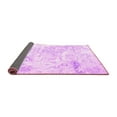 thumbnail image 2 of Ahgly Company Indoor Square Abstract Pink Contemporary Area Rugs, 7' Square, 2 of 4