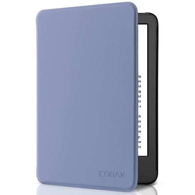 Funda CoBak para Kindle Basic 11.ª generación, 6 pulgadas, piel sintética, espuma de mar