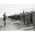 thumbnail image 2 of General Charles Degaulle Reviews French Expeditionary Forces. Montenero Area History (24 x 18), 2 of 2
