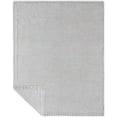thumbnail image 2 of Crafted by Catherine Heathered Cozy Knit Throw Blanket 60" x 70" Inches, Soft Comfy Decorative Throw for Couch Bed Sofa Travel, Grey Heathered, 2 of 11