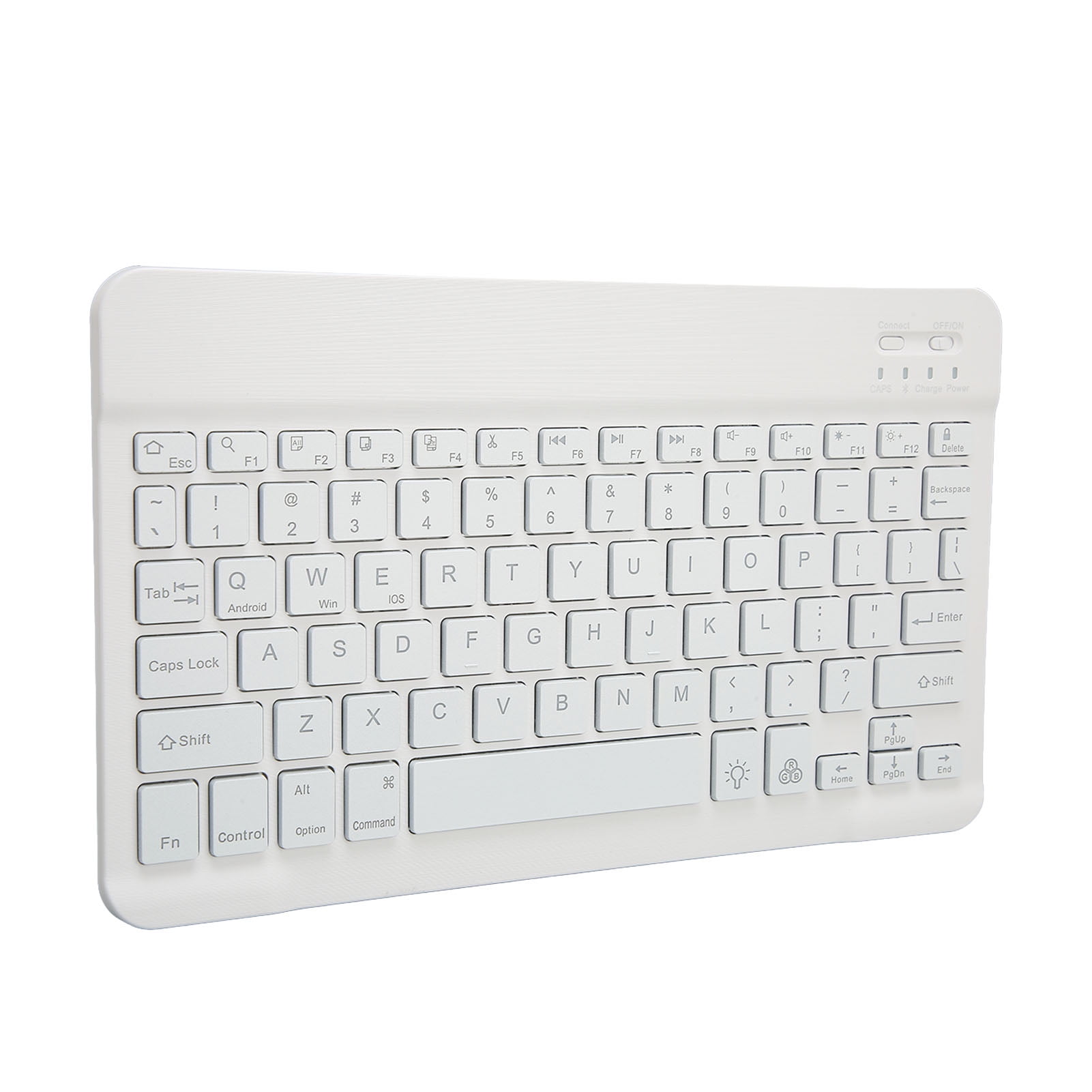 Keyboard, Wireless Keyboard Ultra Standby For Tablets White