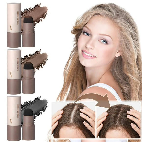 Deals of The Day Clearance! Natural Hairline Powder Bar, Waterproof Filling Powder for Eyebrows and Hairlines, Long-Lasting, Sweat-Proof and Makeup-Resistant, 2.5g Hair Repair Powder