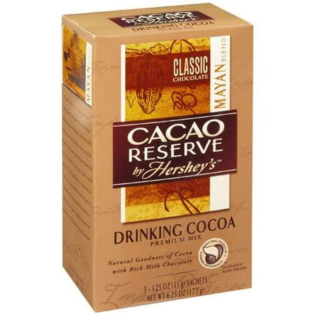 Cacao Reserve By Hershey's: Premium Mix Classic Chocolate Mayan Blend Drinking Cocoa, 6.25 oz