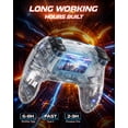 thumbnail image 2 of Wireless Controller for PS-5/PC/MAC/iOS/Android/Steam Deck, Gamepad with Dual-Vibration, 6-Axles-Sensor, 3,5mm Audio-Jack Headset, 2 of 8