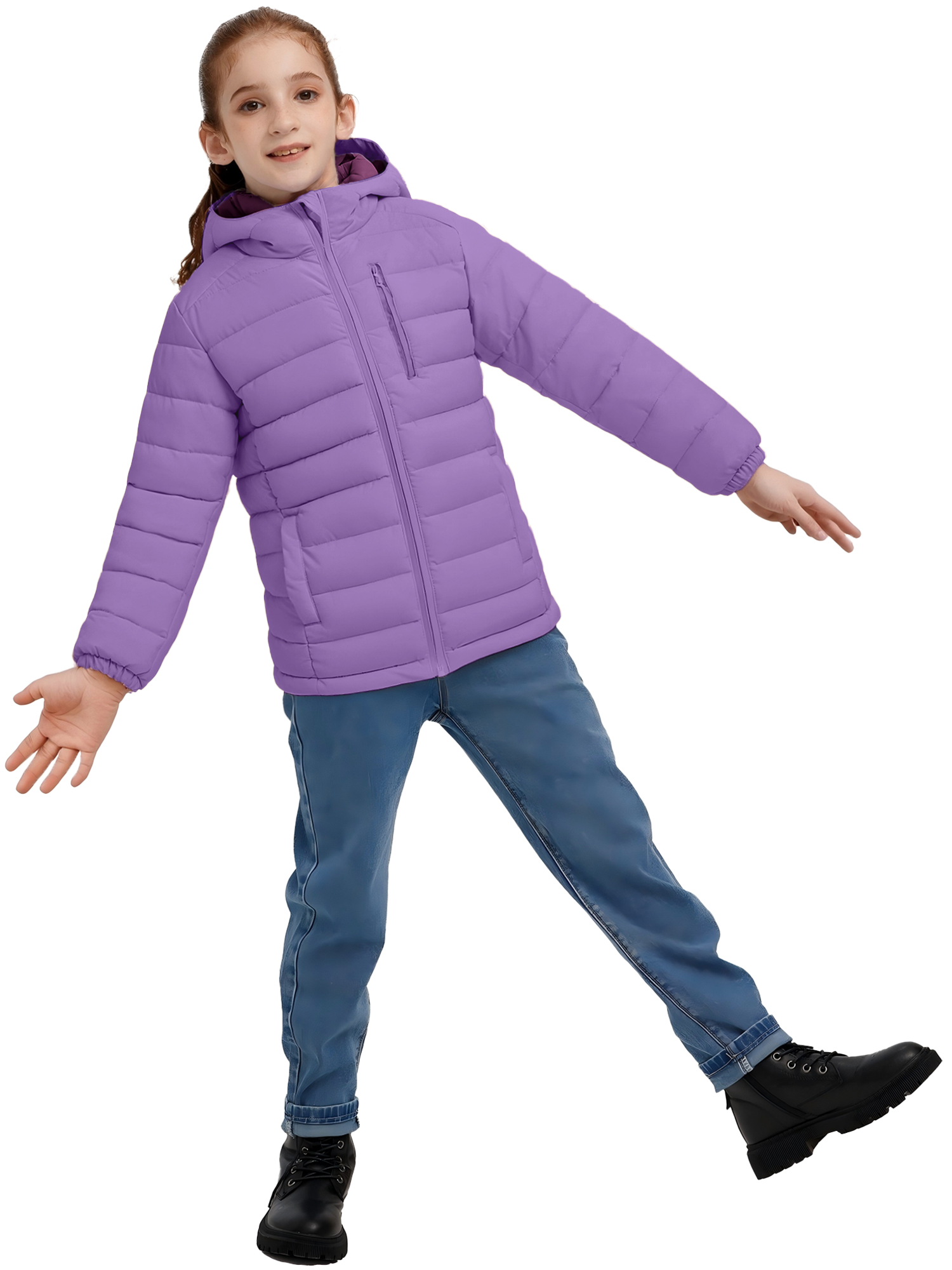 Wantdo Girl's Lightweight Winter Puffer Jacket photo 8