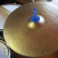 thumbnail image 1 of BESTYASH Professional Drummers 12Pcs Cymbal Sleeves Plastic for Practice 3.7In, 1 of 8