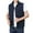Dark Blue, variant on Kureaily Mens Lightweight Softshell Vest Outdoor Utility Travel Vest Outerwear Sleeveless Jacket For Hiking Runing