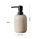 thumbnail image 2 of Dispensador de jabón líquido recargable de resina de lujo, botella con bomba for tocador de baño, encimera y lavabo., 2 of 6