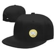 thumbnail image 4 of DouZhe Cap Casquette Flat Brim Snapback, Console de Jeu Gamer Imprime Réglable Noir Adulte Baseball Cap, 4 of 6