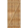 thumbnail image 5 of 32 1/4"W X 69"H Timbercraft Six 5 3/8" Boards Joined Board-N-Batten Shutters W/Z-Bar, Rough Sawn Western Red Cedar (Per Pair), 5 of 13
