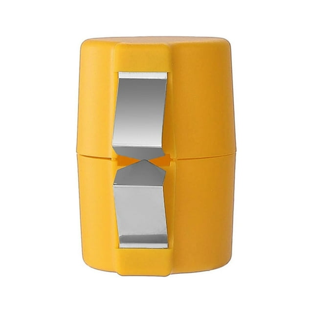 Oleegame 1PC Handheld Egg Cutting Tool Kitchen Egg Cutter Tool Kitchen Baking Tools Portable Egg Cracking Tool For Home Dorm Kitchen Yellow