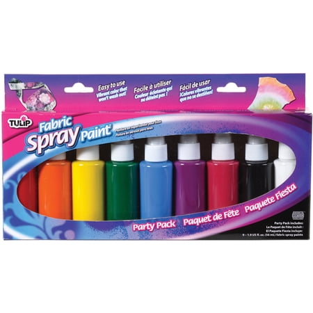 Tulip Fabric Spray Paint Party Pack 1.9 Ounces 9/Pkg