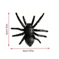 thumbnail image 4 of Qocolcyl 10 PCS Realistic Fake Spiders Halloween Decor, Black & Glow In Dark Mini Plastic Spider Props, Scary Prank Ornaments for Party Yard Window Indoor Outdoor Trick Or Treat Decor,Black, 4 of 8