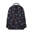 thumbnail image 5 of Celestial Galaxy Students Backpack Outer Space Nebula Cosmic Design, Durable and Adjustable Strap School Bag for Students, 5 of 5