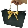 thumbnail image 4 of 6 Pieces Party Favor Bags 32 x 25 x 11 cm, Paper Gift Bags with Handles and Bow Tie Ribbon for Gift Wrapping Wedding Party Celebrations (6 Colors), 4 of 4