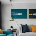 thumbnail image 7 of Claxy Yellow Plug in Pendant Light Barn Style Swag Hanging Lamp, 7 of 7