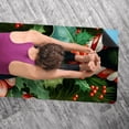 thumbnail image 5 of Christmas Yoga Towel with Storage Bag, 72.8"x26.8", Suitable for Yoga, Pilates, Fitness, etc., 5 of 6