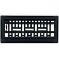 thumbnail image 6 of Sierra Grates Metro Floor Register 4 inch X 14 inch Cast Iron Black, 6 of 9