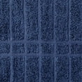 thumbnail image 7 of Mainstays Performance Cotton 6-Piece Bath Towel Set, Super Soft Quick Dry Fade Resistant, Textured Navy, 7 of 7