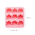thumbnail image 2 of Christmas Snowflake Silicone Molds, Soap & Cake Baking Molds, Chocolate/Pudding Mold Trays, DIY Handmade Craft Molds, Ideal for Making Snowflake-Shaped Soaps, Cakes, Chocolates or Candles, 2 of 3