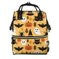thumbnail image 1 of Disketp Happy Halloween Mochila de Pañales de Gran Capacidad con Múltiples Bolsillos, Mochila de Viaje Multifuncional para Bebé, Unisex, Moderna y Resistente, 1 of 6