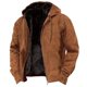thumbnail image 2 of Ceisia Men's Solid Color British Style Jacket Warm Zip Gift Up Outerwear with Cover Bag Design, 2 of 6