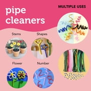 Incraftables 600pcs Pipe Cleaners Craft (20 Colors) Chenille Stems W/ Googly Eyes for Adults & Kid