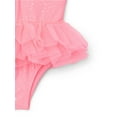thumbnail image 3 of Wonder Nation Baby and Toddler Girl Tutu Swimsuit One-Piece, Sizes 12M-5T, 3 of 3