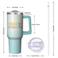 thumbnail image 2 of Gift for The Chaos Coordinator In Your Life - 40 Oz Tumbler with Straw, Insulated Stainless Steel Cup, Funny Coffee Mug for Boss, Coworker, Teacher, Nurse, Mom, Wife, 2 of 5
