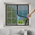 thumbnail image 1 of Sales Today Clearance! Adjustable Stainless Steel Window Screen - Fine Mesh Window Protector, 39 x 47 Inches, Window Frame Screen for Home, Office, and Outdoor Use Deals of The Day Clearance!, 1 of 9