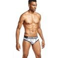 thumbnail image 3 of JOCKMAIL Men's Underwear Briefs Playful Printed briefs Ice Silk Sexy Low Waist Underwear, 3 of 7